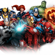 Marvel Avengers PNG Gratis afbeelding