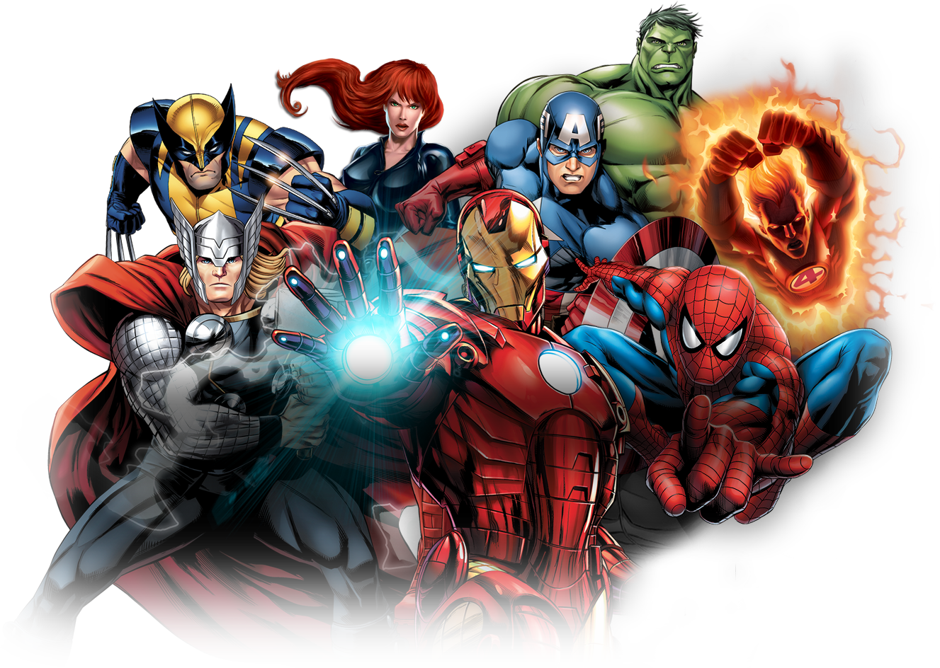 Marvel Avengers PNG Free Image