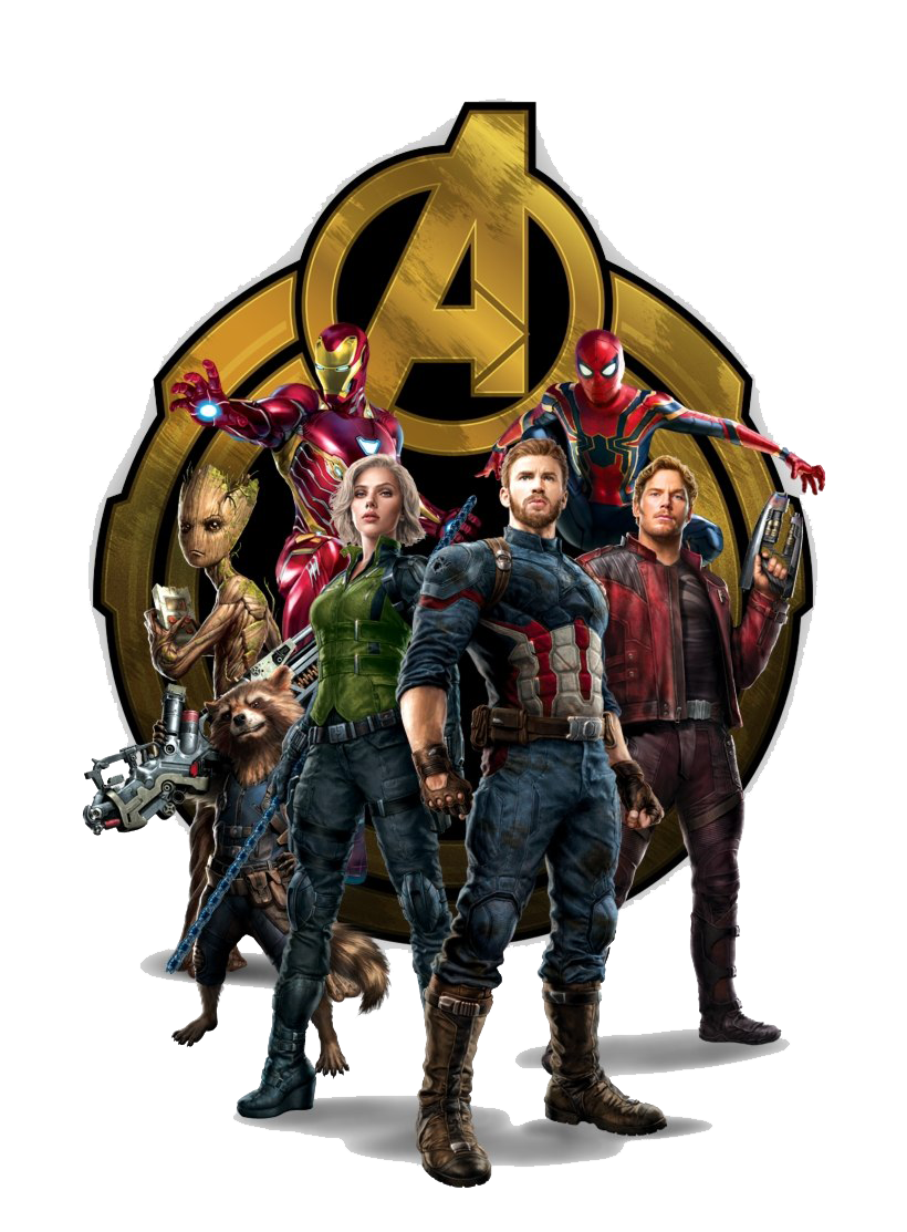 Marvel Avengers transparant