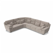 Moderno sofá transparente