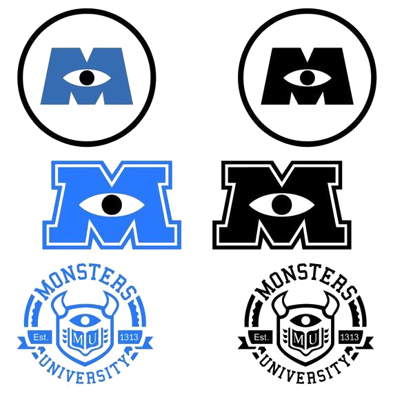 Monsters University Logo PNG Clipart