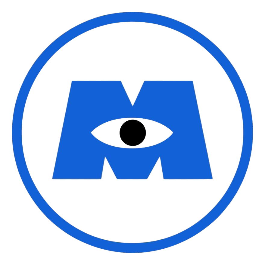 Логотип Университета Монстров PNG Изображение