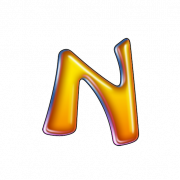N Letter Free PNG