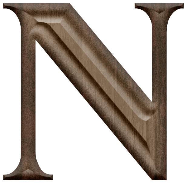 n ตัวอักษรไม่มีพื้นหลัง