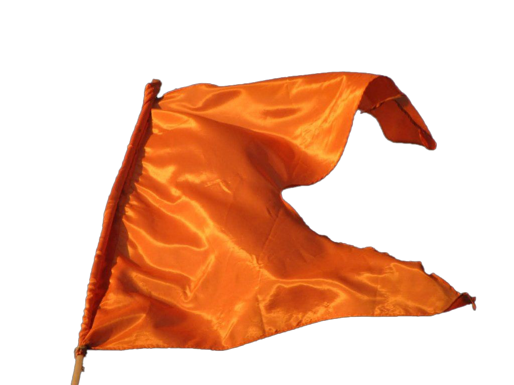 Orange Flag PNG Image