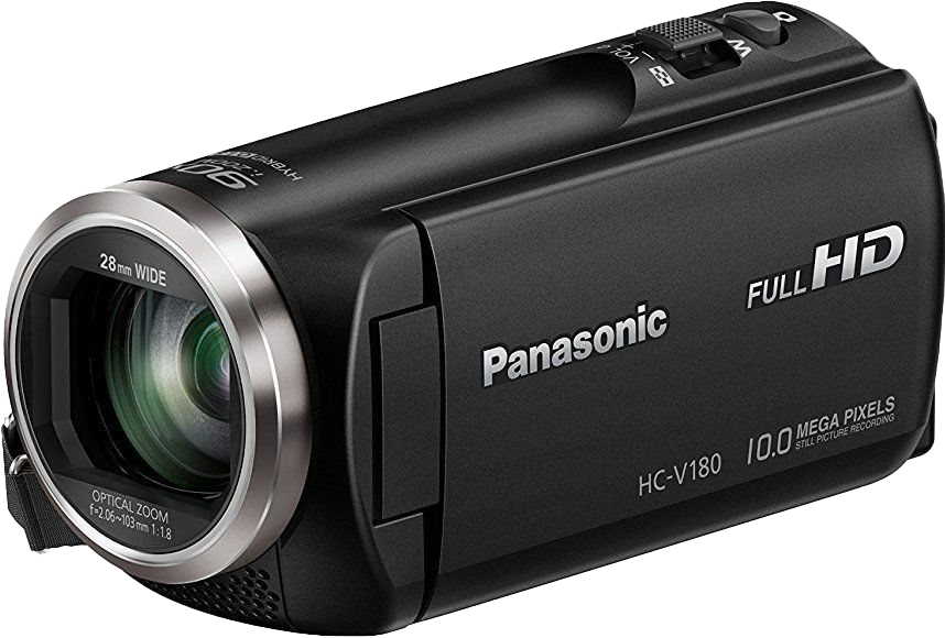 Panasonic Video Camera Recorder PNG Hoge kwaliteit Afbeelding