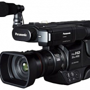 Recordadora de cámara de video Panasonic transparente