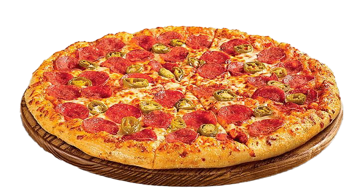 Pepperoni Dominos Pizza PNG Clipart