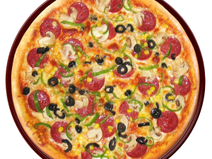 Pepperoni dominos pizza png unduh gratis