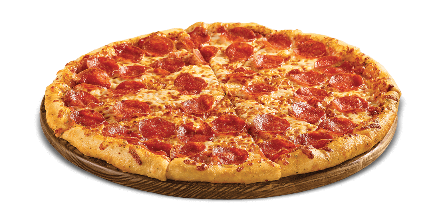 Pepperoni Dominos Pizza PNG HD Image