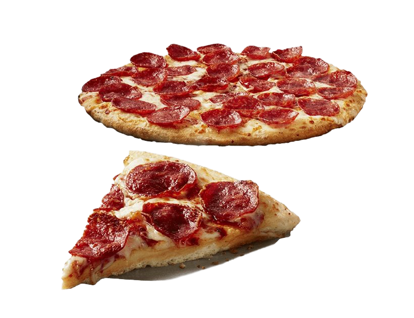 Pepperoni Dominos Pizza PNG Image