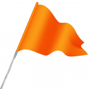 صورة العلم البرتقالي العادي PNG