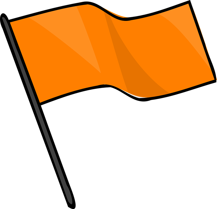 Plain Orange Flag