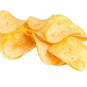 Batatas fritas transparentes