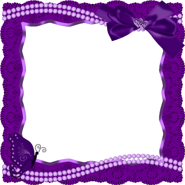 Purple Frame PNG kostenloser Download