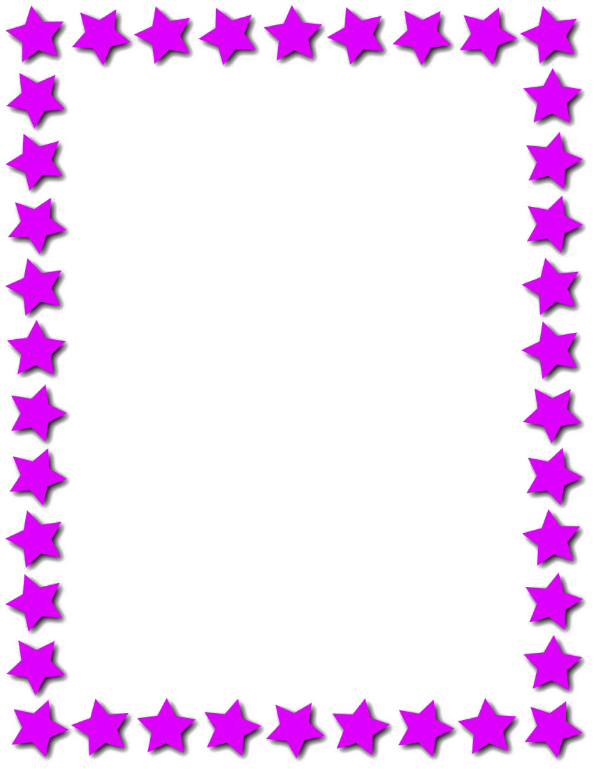 Purple Frame PNG Image File