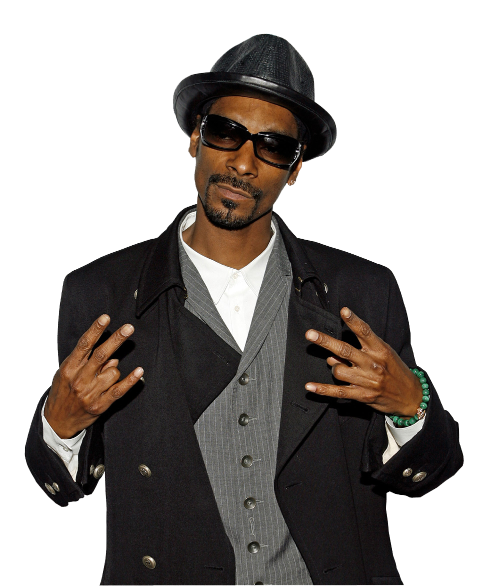 Rapper Snoop Dogg PNG File