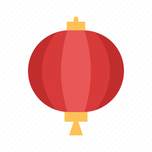 Red Chinese Lamp PNG File