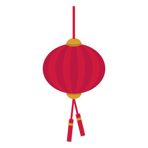 Rote chinesische Lampe PNG kostenloser Download