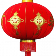 Lampada cinese rossa PNG PIC