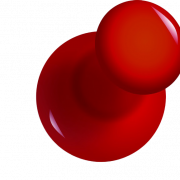Red Pin Png Clipart