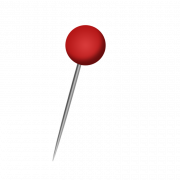 Red Pin PNG -Datei