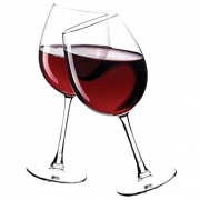 File PNG in vetro di vino rosso