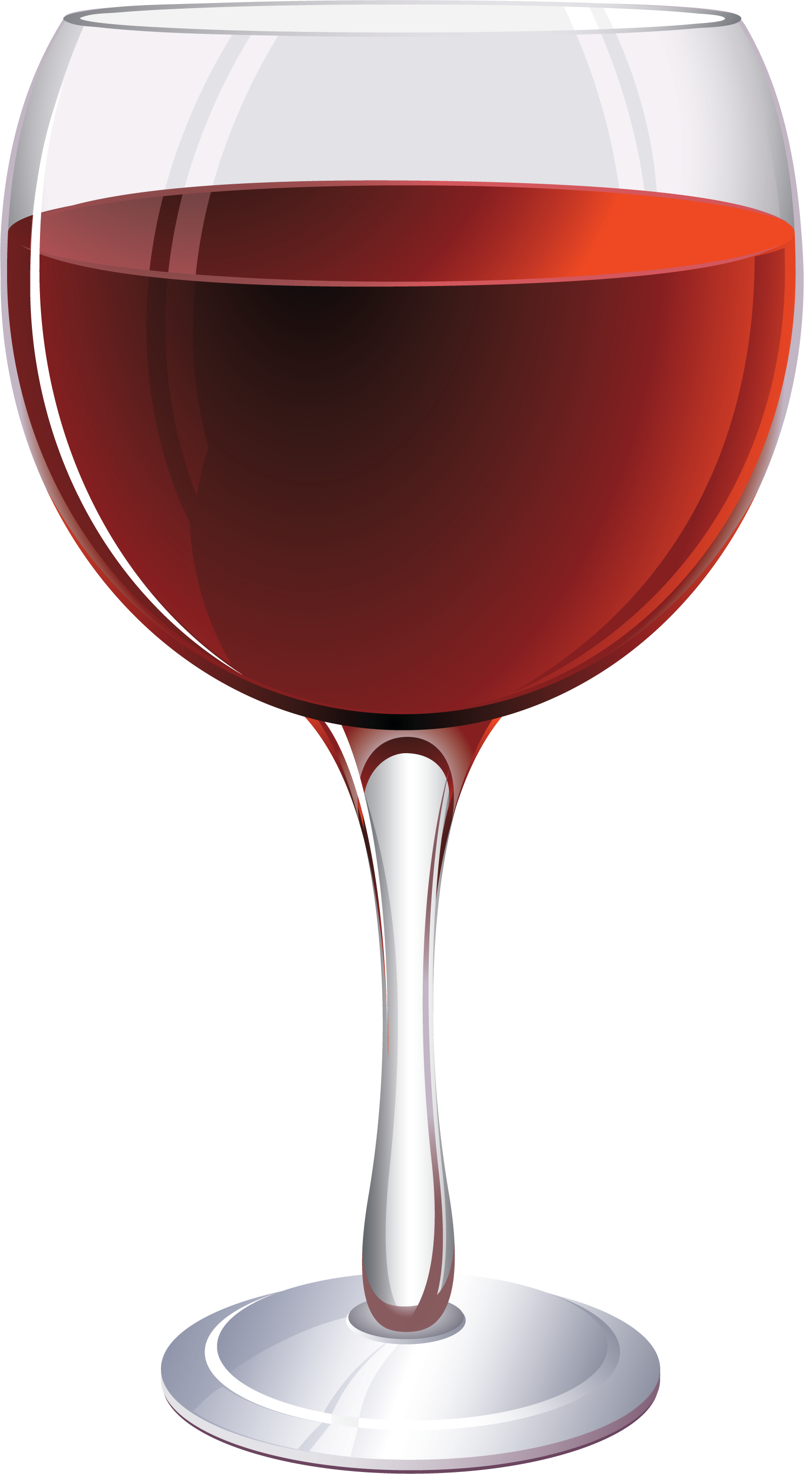 Red Wine Glass PNG Image