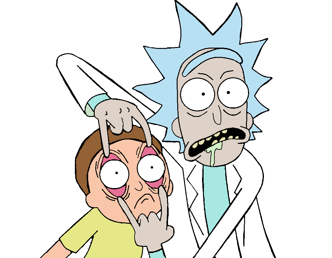 Rick en Morty PNG Clipart