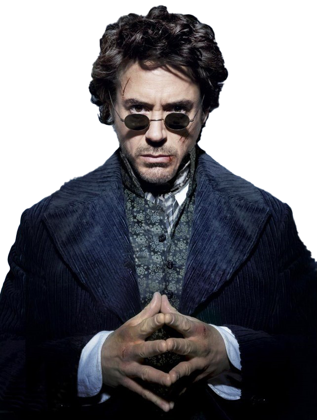Robert Downey, Jr Sherlock Holmes PNG Clipart Background