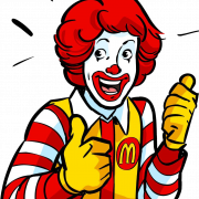 Ronald McDonald PNG Bild
