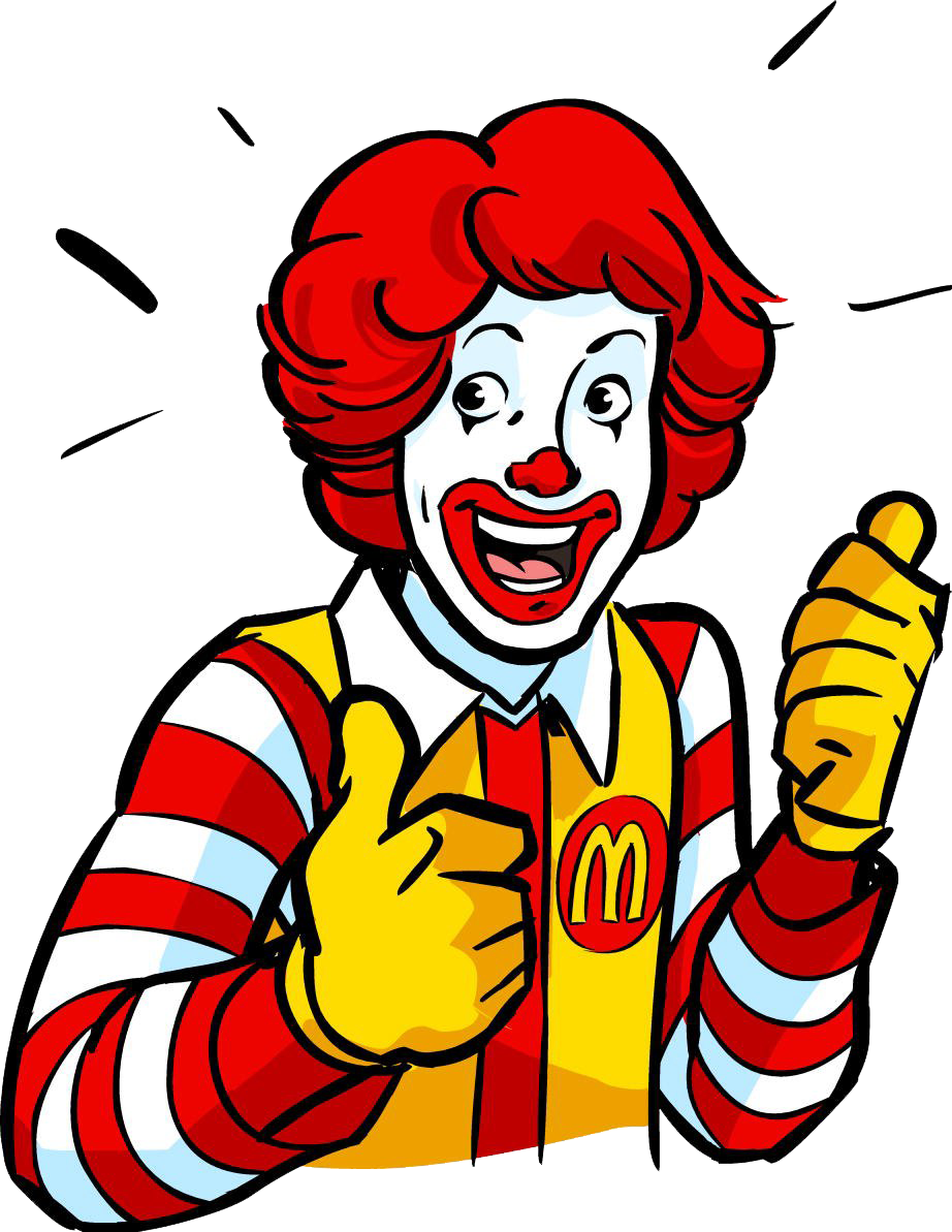 Ronald McDonald PNG Image