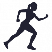 Running Silhouette Download Free PNG