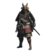 Samurai PNG -afbeelding