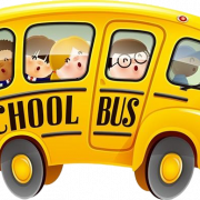Bus de ônibus escolar PNG Download grátis