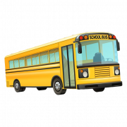 Archivo de imagen PNG de autobús escolar