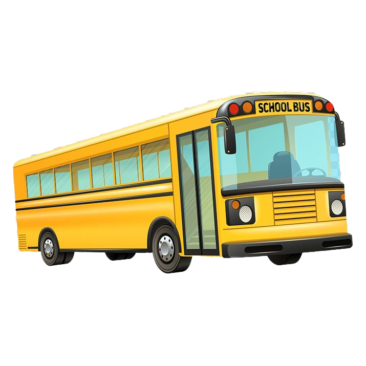 File di immagine PNG dello scuolabus