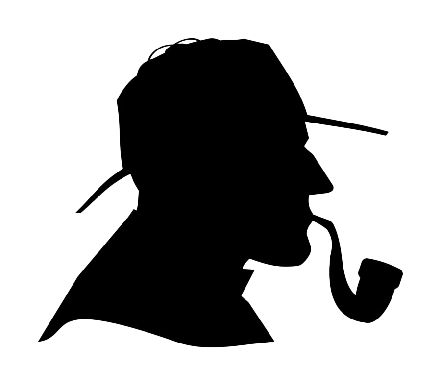 Sherlock Holmes Silhouette Transparent Images