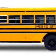 Vue latérale Bus scolaire PNG