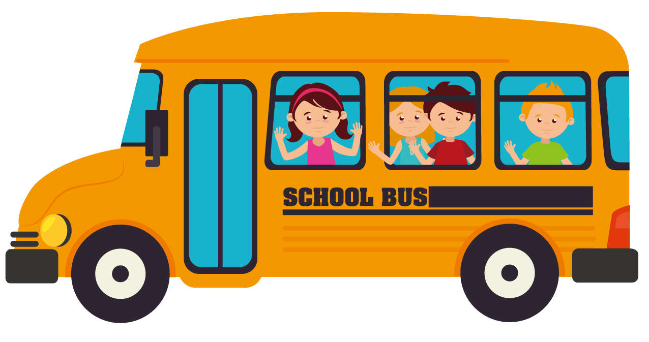 Side View School Bus PNG HD Image