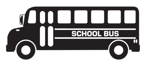 Side View School Bus PNG Image