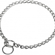 Серебряная цепочка собак PNG бесплатное изображение