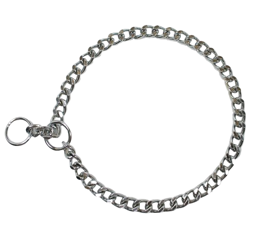 Silver Dog Chain PNG Image