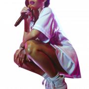 Singer Rihanna PNG Arquivo