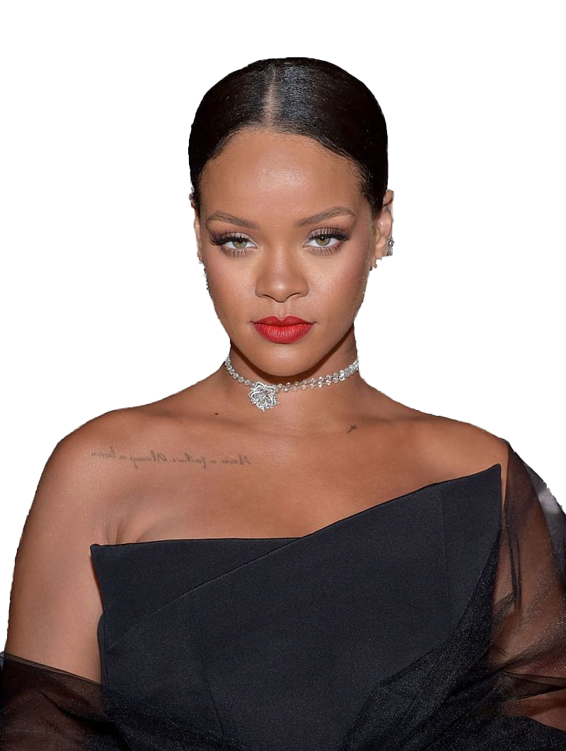 Singer Rihanna Transparent