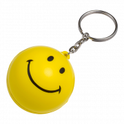 Smiley emoji anahtarlık