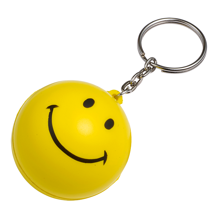 Smiley Emoji Keychain
