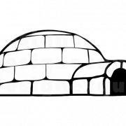 Snow House PNG Free Image
