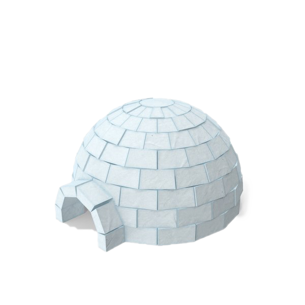 Snow House PNG HD Image