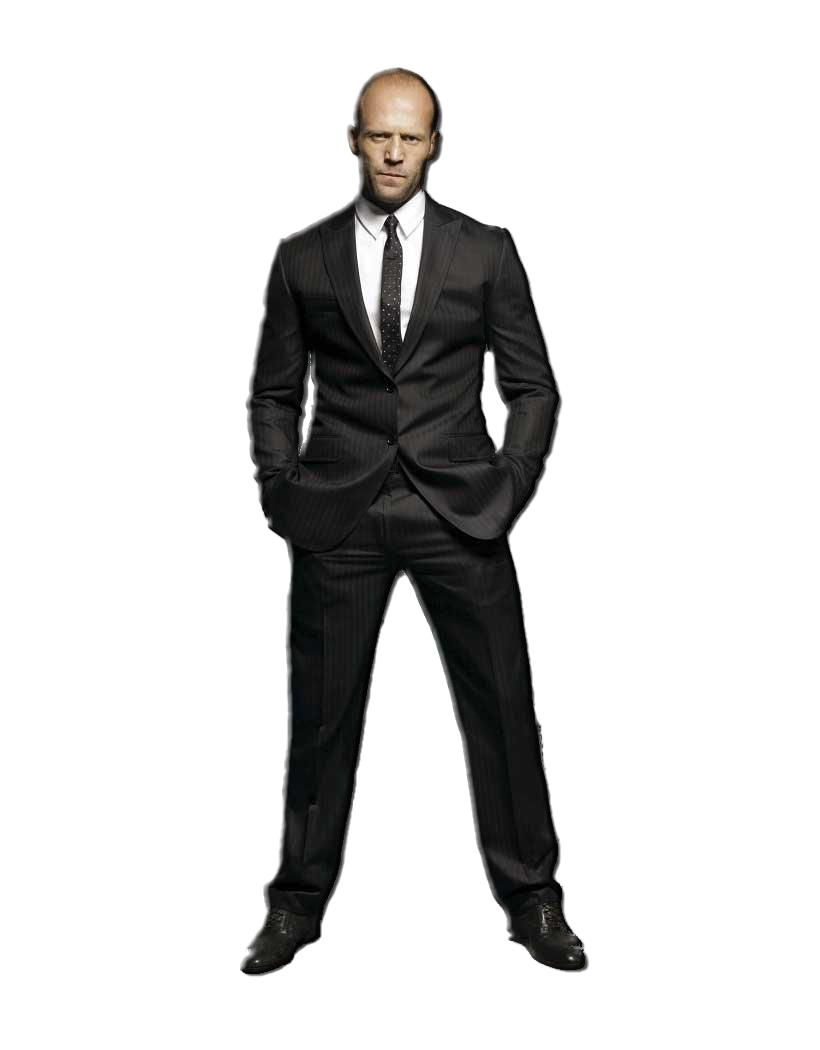 Standing Jason Statham PNG Clipart